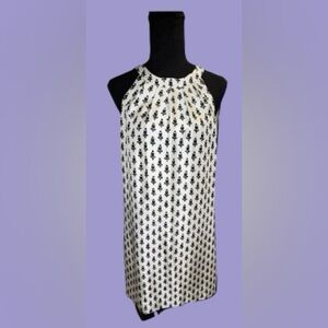 🔥J.CREW! ULTRA LIGHTWEIGHT SHIFT DRESS! GORGEOUS NAVY PRINT! SUMMER!